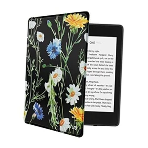 Case Compatible with Kindle All-New 10th Generation 2019, PU Leather Black - Picture 1 of 7