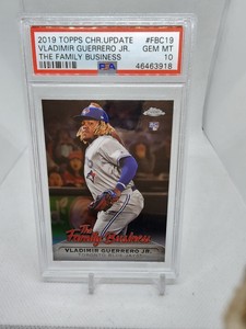 2019 Topps Chrome update Vladimir Guerrero Jr Card#FBC19 The Family Business