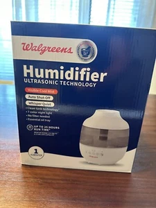 Humidifier Ultrasonic Technology Visibile Cool Mist Whisper Quiet Essential Oil - Picture 1 of 4