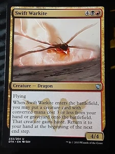 Swift Warkite , Dragons of Tarkir , Near Mint , MTG, FREE SHIPPING - Picture 1 of 2