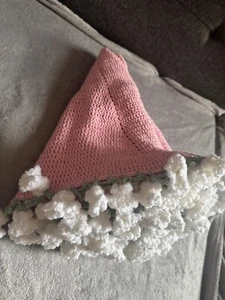 Handmade Crocheted Flower Bouquet Blanket Finished product - Picture 1 of 3