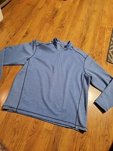Pebble Beach Performance 1/4 Zip Pullover Golf Sweater Mens Lg Brand New - Picture 1 of 5