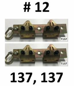 SET#12 - 2X TWO AUTO BODY Frame Rack Unibody Clamp BODY SHOP TOOLS - Picture 1 of 6