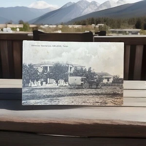 Real Photo Postcard  Abilene, Texas Alexander Sanitarium - used 1910 - Picture 1 of 2