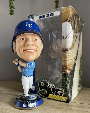 ALEX GORDON Kansas City Royals Legend MLB Powder Blue BIGhead Bobblehead NIB! Cover