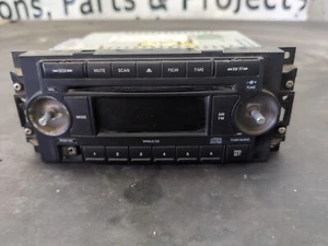 2006 2010 Chrysler Dodge Jeep OEM Stereo AM FM Radio CD Player Aux AS-IS RAM - Picture 1 of 7