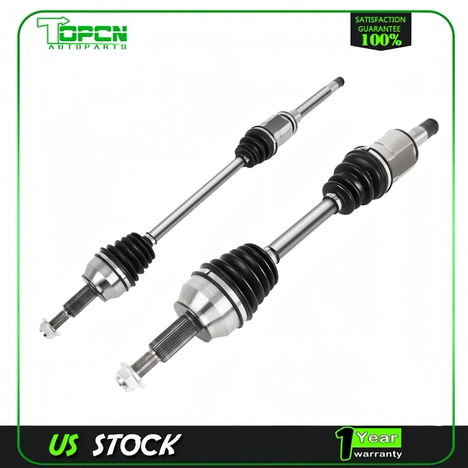 2x Conjunto de eje delantero AWD CV para Jeep Grand Cherokee Dodge Durango Foto 1 de 4