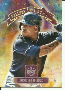 2018 Diamond Kings Gallery of Stars Jose Ramirez card # GS3 Cleveland Indians - Picture 1 of 1