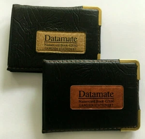 Portatarjeta de crédito con protección RFID - toma 30 tarjetas de cuero marrón suave - Imagen 1 de 3