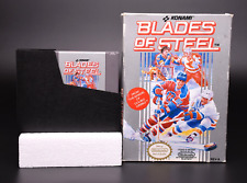 Blades Of Steel - Nintendo NES Cart Box Styrofoam Box Protector Authentic Tested