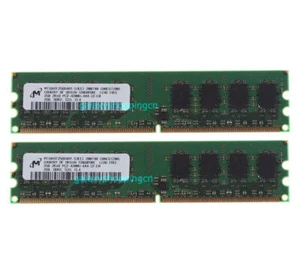 Micron 4GB 2X 2GB DDR2 PC2-4200U 533MHz 240pin DIMM,Desktop Memory(RAM(For Intel - Picture 1 of 12