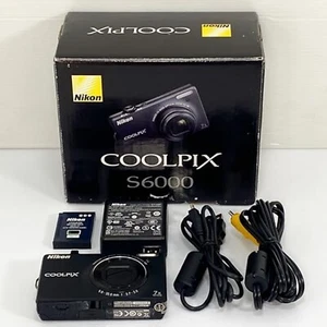 Nikon Coolpix S6000 14 MP Digital Camera with 7x Optical Vibration Reduction ... - Picture 1 of 6