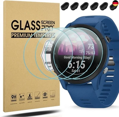 SUOMAN Diruite [4+6] Stück Displayschutzfolie für Garmin Forerunner 255/255 Music S
