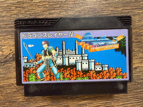 Dragon Slayer 4 IV Japan Nintendo Famicom FC Very Good+ Condition!