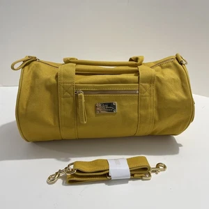 "Bolso de lona LL Bean vintage de 15"" (2 bolsas disponibles: amarillo mostaza y azul marino)" - Imagen 1 de 13