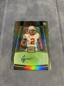 2020 Panini Chronicles Draft Picks Obsidian SP RC Auto Chase Young #ed /15 OSU - Picture 1 of 2