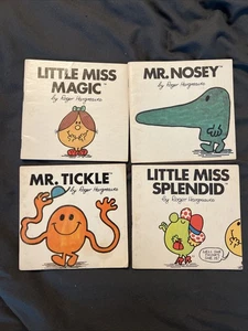 Mr Nosey, Little Miss Magic, Mr Tickle, Little Miss Splendid by Hargreaves Books - Imagen 1 de 3