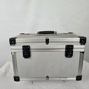 Vintage Hakuba Hardman PR109 Camera Equipment Aluminum Case Japan 15" x8.5" x10" - Picture 1 of 13