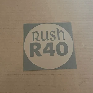 Rush Band R 40 Decal Window Laptop Car Truck Window Sticker - Picture 1 of 4