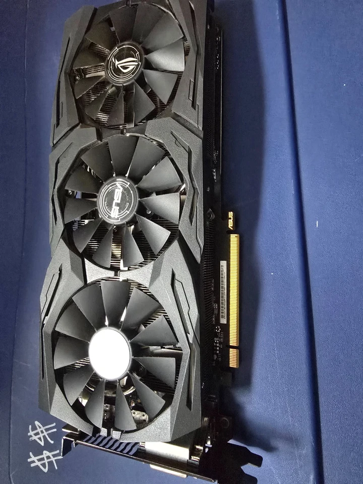 Tarjeta de gráficos ASUS NVIDIA GeForce GTX 1080 8GB Rog GDDR5X... Foto 1 de 1