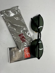 Vintage RAY-BAN HIGHSTREET W2963 PRAS B&L Bausch & Lomb Black Metal Sunglasses - Picture 1 of 5