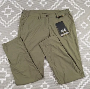 Jack Wolfskin Desert Roll Up Womens Pants Trousers Size 18 UPF 40+ BNWT W32 L29 - Picture 1 of 24