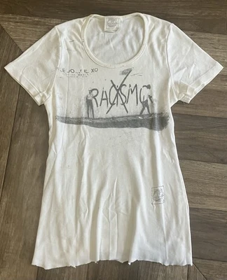 Vintage 90s Corrine Cobson T Shirt Anti Racism Punk Extremely Rare Archive  - Image 1 of 4