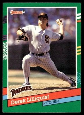 1991 Donruss Derek Lilliquist San Diego Padres #570 - Image 1 of 2