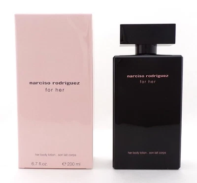 Narciso Rodriguez for Her by Narciso Rodriguez 3.3 oz. B/Lotion. New Sealed Box - Image 1 of 4