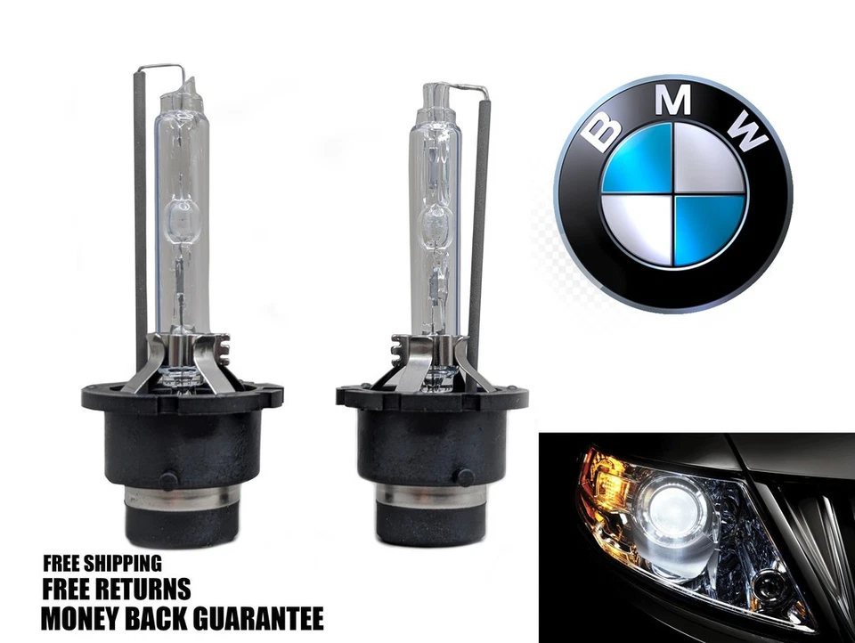 6000K Diamond White HID Xenon Headlight Bulb for BMW 740I 1993-2001 Low Beam x2 - Image 1 of 1