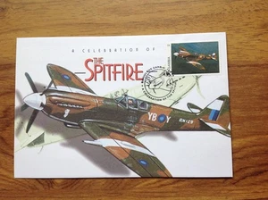 A Celebration of the Spitfire. Gambia FDC 1996. Free UK Postage - Picture 1 of 3