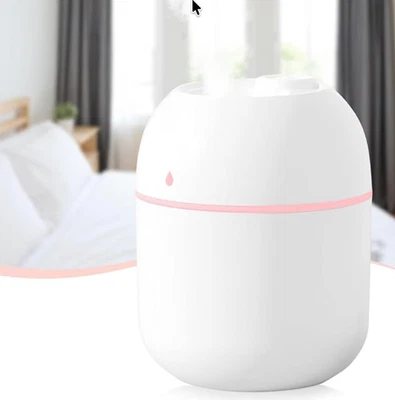 Mini Umidificatore Dell'acqua, WASAGA 220ml Piccolo Portatile USB Powered Nebbia - Immagine 1 di 4