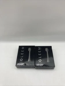 2 Box GLEEM Toothbrush Replacement Brush Heads Refill , Total of 4 Sealed - Picture 1 of 3