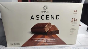 OPTAVIA ASCENT Chocolate Brownie Bar 10-Pack Weight Management - NEW! Free Ship! - Picture 1 of 4