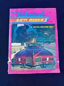 Technical Low Rider Magazine Vol 1 #1 1982 Special Premier Issue - Picture 1 of 4