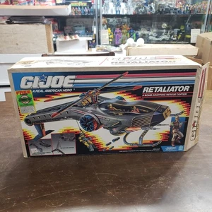 GI Joe 1990 RETALIATOR COMPLETE in BOX Insert Blueprints Filecard No Pilot - Bild 1 von 22