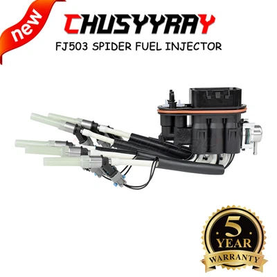 Inyector de combustible Spider Fit Chevy Chevrolet 1996-2005 GMC V6 4,3 L FJ503 12568332 Foto 1 de 4