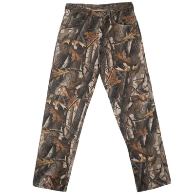 PANTALONES CAMUFLAJE CAZA WRANGLER REALTREE HARDWOODS VINTAGE TALLA 34X34 Foto 1 de 4