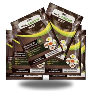SBL HAIR COLOR BLACK | PACK OF 6 - Picture 1 of 2
