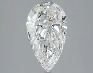 Birnenschliff 2,01 ct zertifiziert GIA natürlicher abgebauter Diamant lose E Farbe SI1 Reinheit - Bild 1 von 2