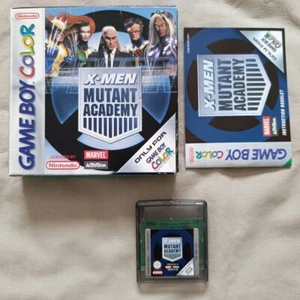 X Men Mutant Academy Nintendo Gameboy Colour Game Boxed - Picture 1 of 7