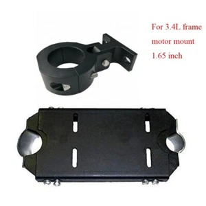 Heavy duty 4-stroke 49cc mount plate & 1.65 inch Black Mount -Gas motorized bike - Picture 1 of 7