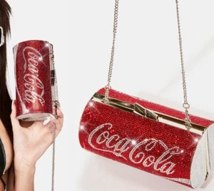 Coca Cola Cross Body Bag Bling - Picture 1 of 19