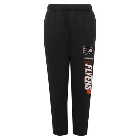 Youth Black Philadelphia Flyers Power Move Fleece Pants Cover