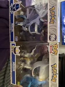 Funko Pop! 940 Arceus & 996 Dialga Pokemon 10" Special Limited - Picture 1 of 11