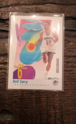 Dell Curry 1991-1992 SkyBox Basketball #434  The 6th Man - Image 1 of 2