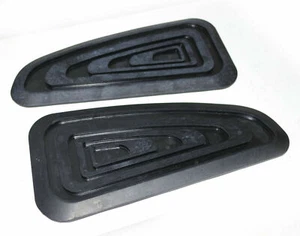 Gas Tank Knee Pad Rubber Grip Set Fits For Triumph BSA TR7 T140 1971-1978 - Bild 1 von 4