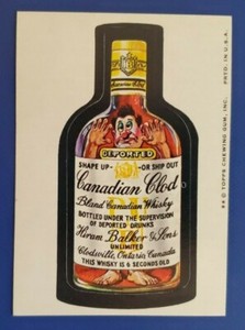 73 WACKY PACKAGES SERIES 8 TB      CANADIAN CLOD     NM/MT