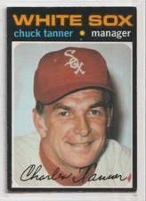 1971 OPC  O-Pee-Chee Baseball  #661 Chuck Tanner  Chicago White Sox