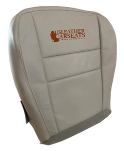 2008-2012 Ford Escape XLT, XLS Driver Bottom Leather Seat Cover stone Gray - Picture 1 of 5